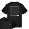 organic, find your line, t Shirt, peak 2 paddle