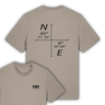 organic, find your line, t Shirt, peak 2 paddle