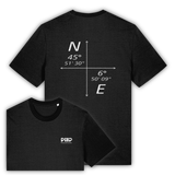 organic, find your line, t Shirt, peak 2 paddle