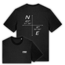organic, find your line, t Shirt, peak 2 paddle