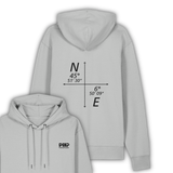 organic, find your line, hoodie, peak 2 paddle