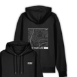 organic, find your line, hoodie, peak 2 paddle
