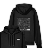 organic, find your line, hoodie, peak 2 paddle