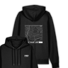 organic, find your line, hoodie, peak 2 paddle