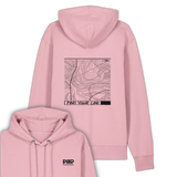 organic, find your line, hoodie, peak 2 paddle