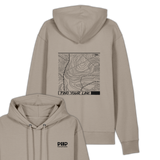 organic, find your line, hoodie, peak 2 paddle