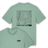 organic, find your line, t Shirt, peak 2 paddle