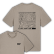 organic, find your line, t Shirt, peak 2 paddle